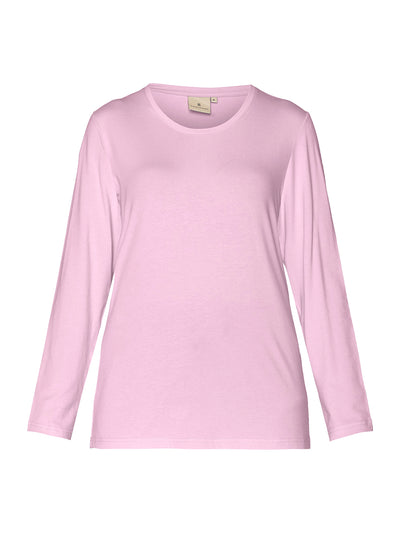 T-shirt Med Rund Hals - Pink Lady