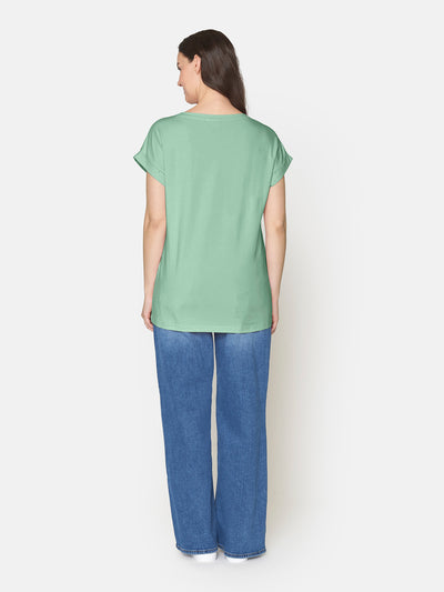 T-shirt med korte ærmer - Lys Grøn