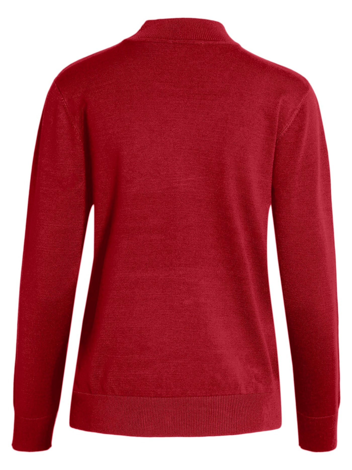 Turtleneck Pullover - Berry Red