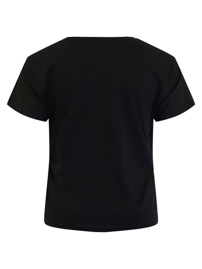 T-shirt Korte ærmer - Black