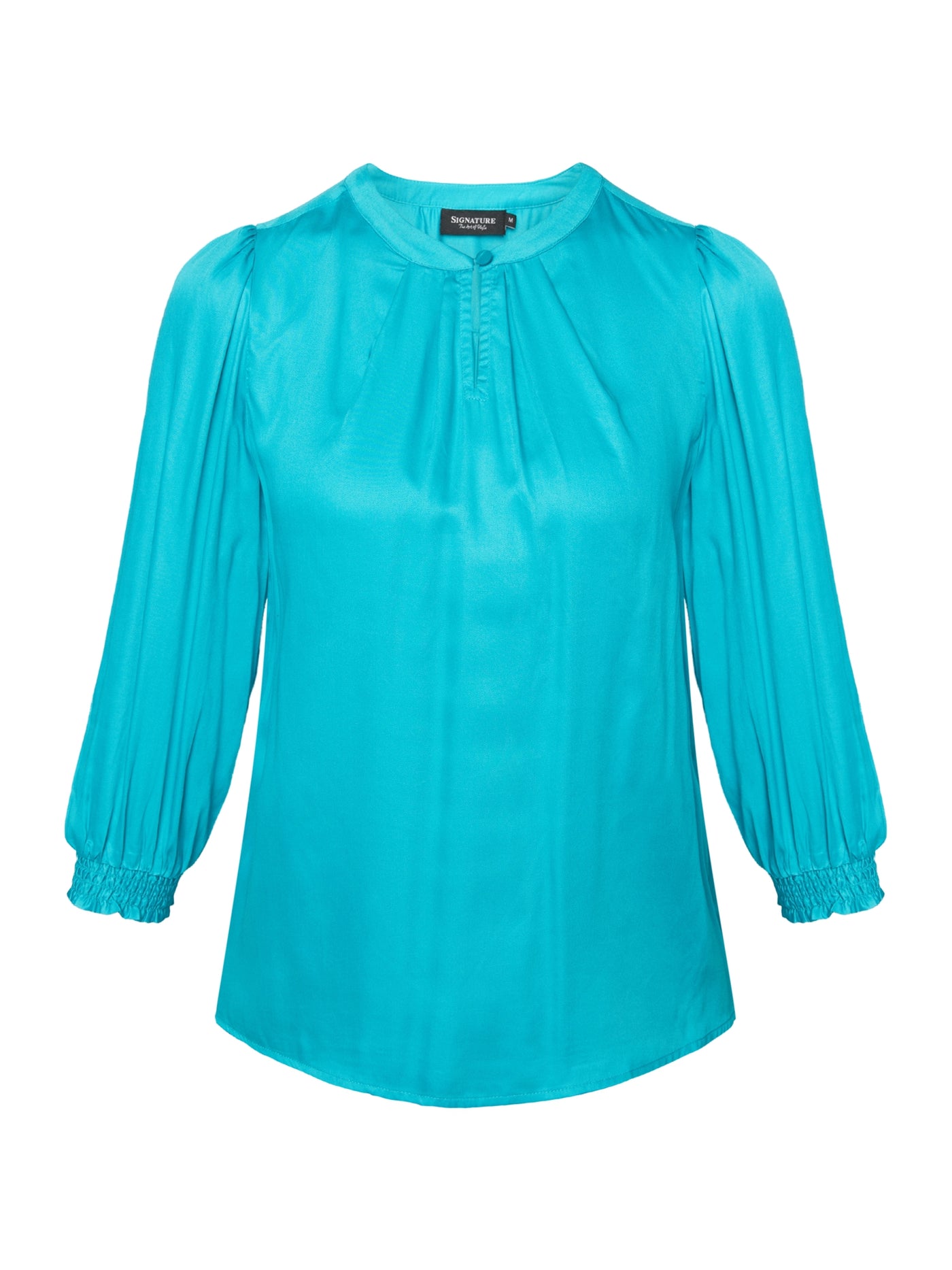 3/4 ærmet Bluse - lake Blue