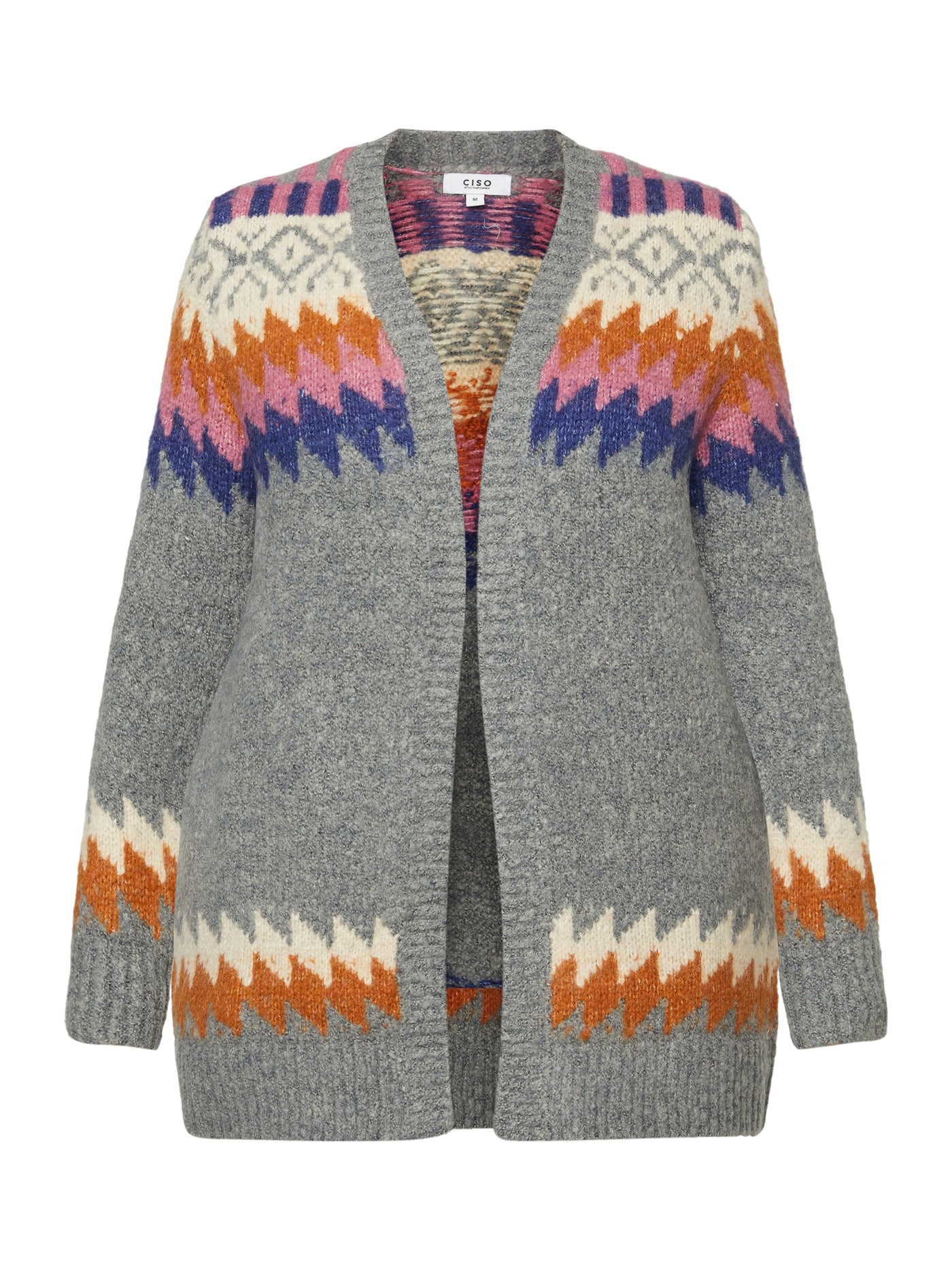 Cardigan - Grey Melange Mix