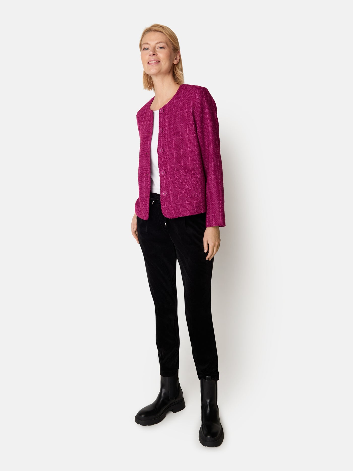 Jakke - Fuchsia Pink