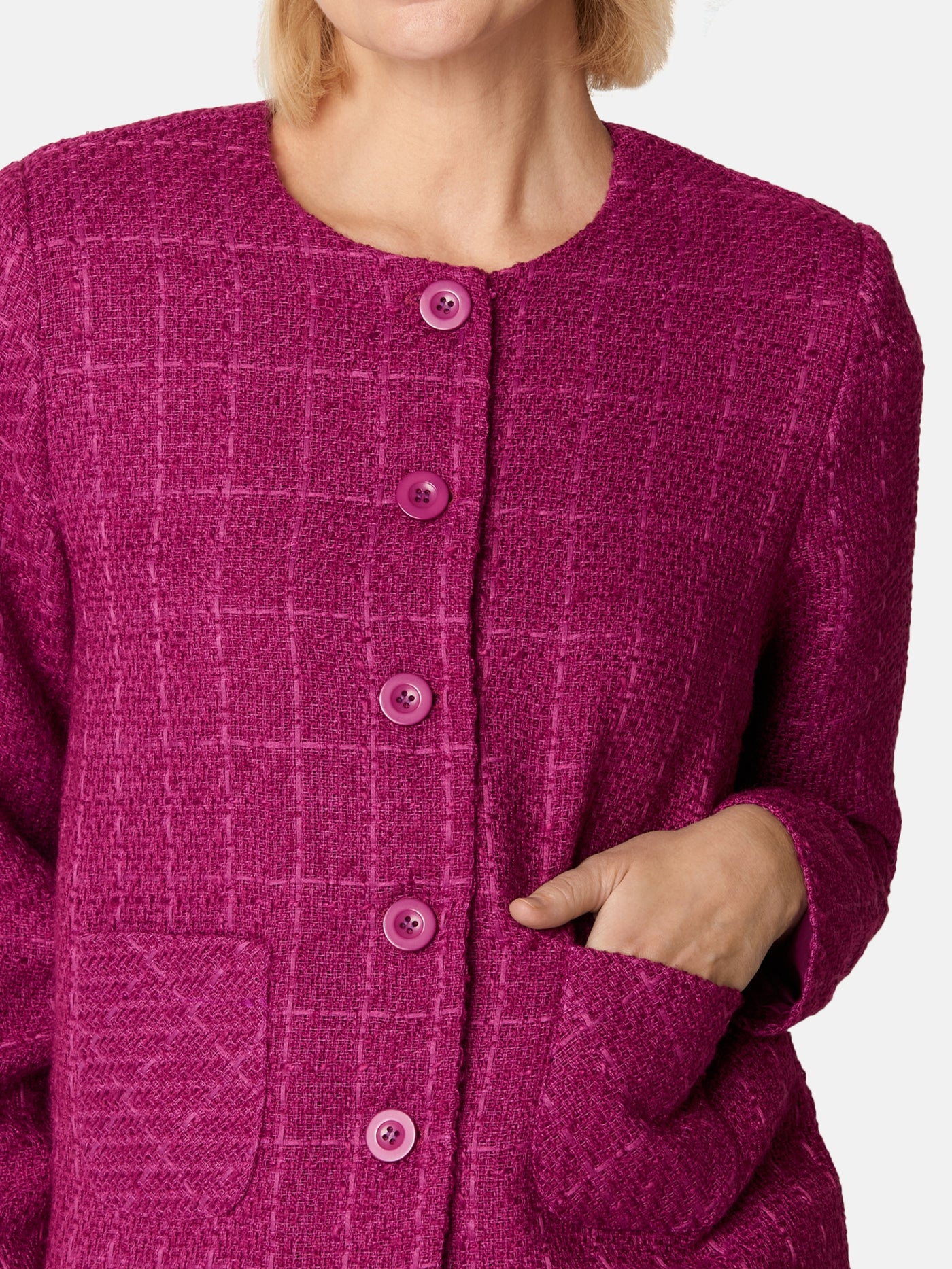 Jakke - Fuchsia Pink