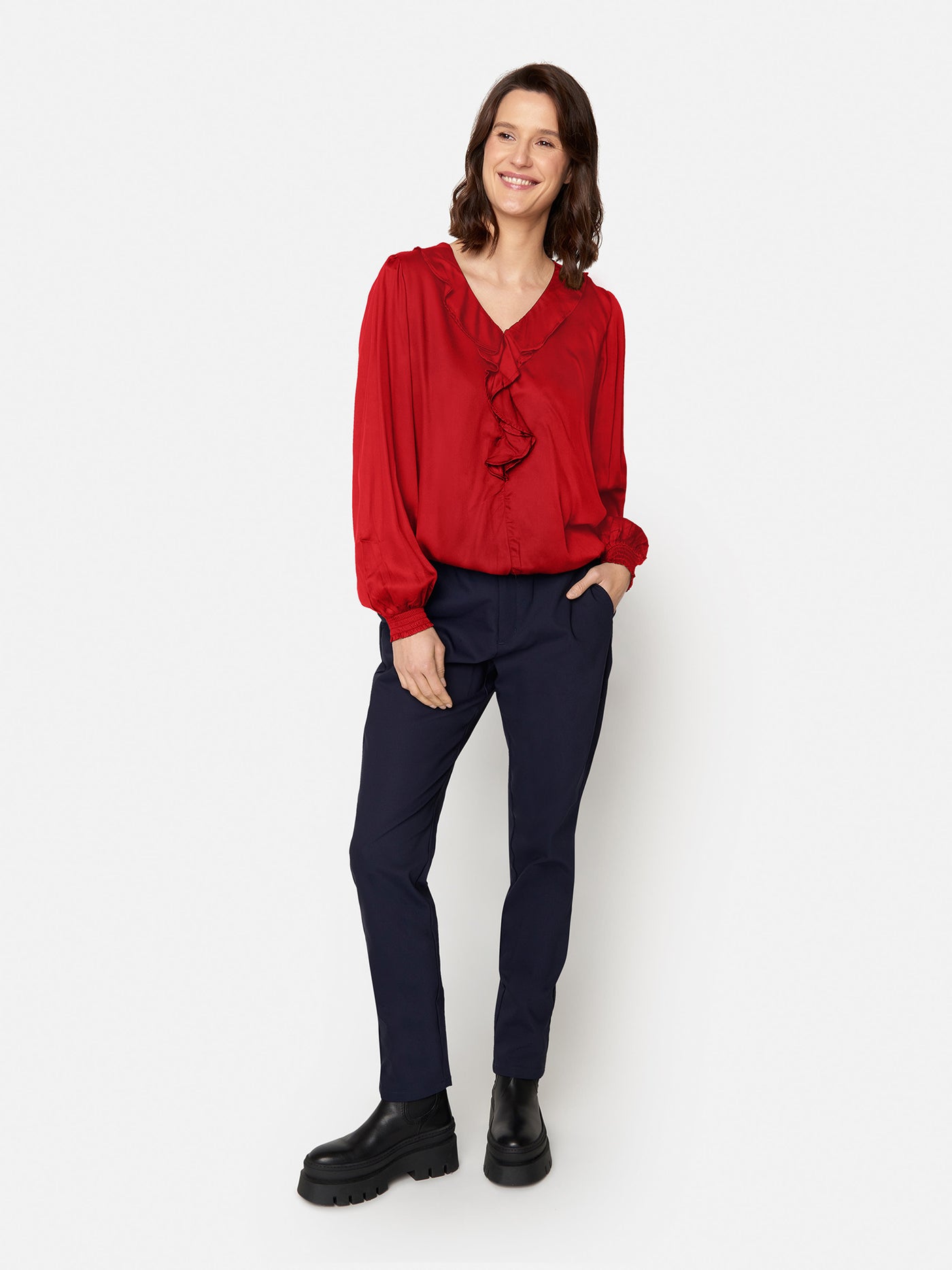 Bluse - Red