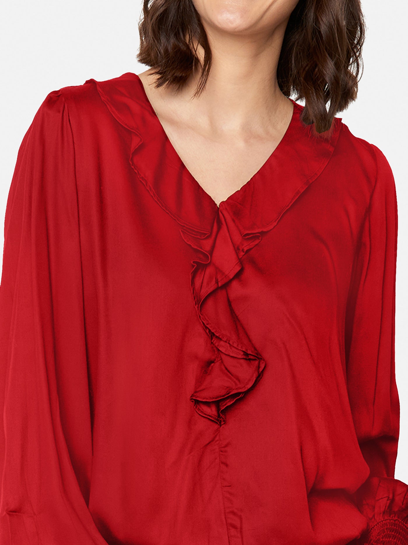 Bluse - Red