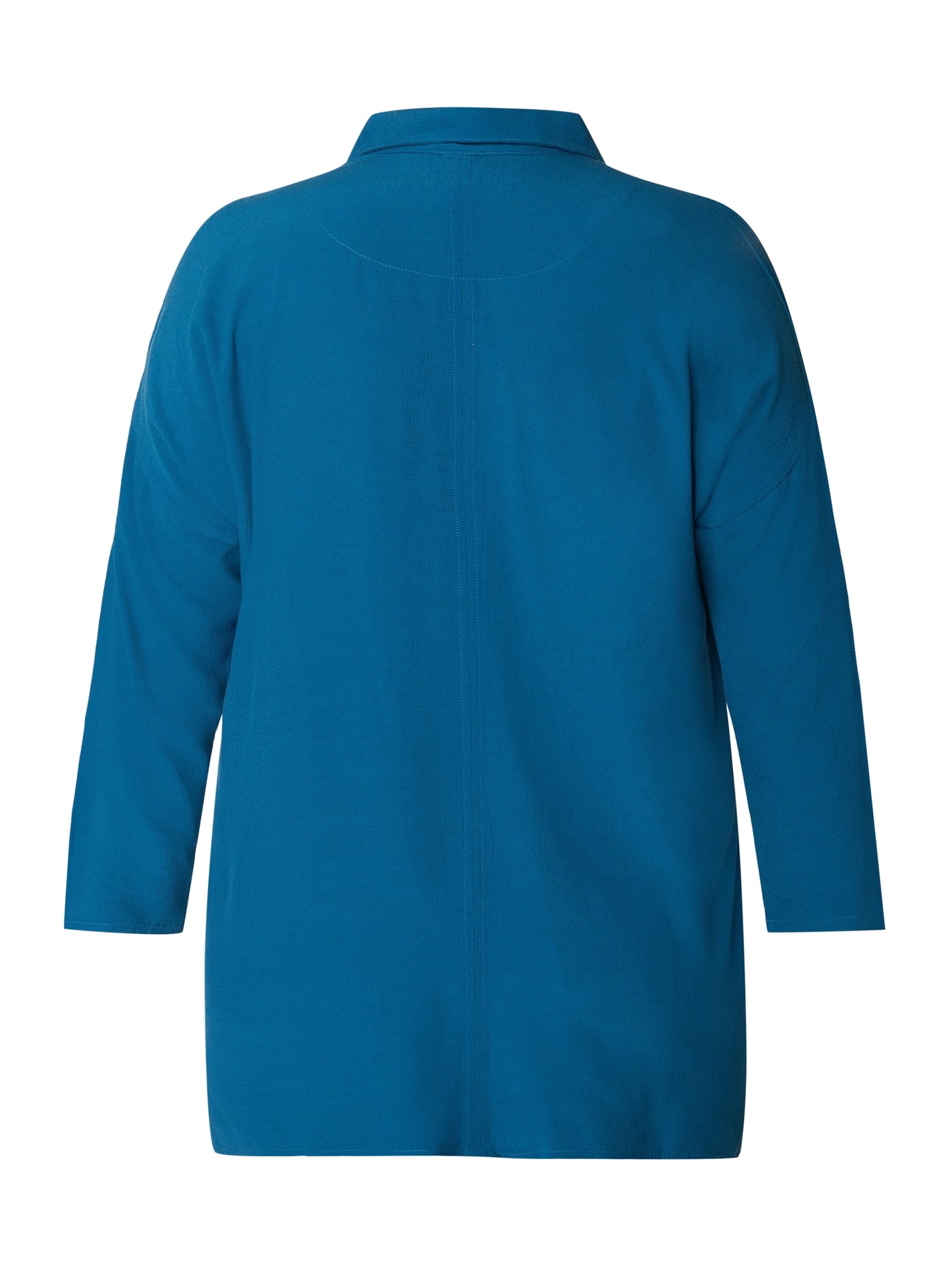 3/4 ærmet Skjorte - Moroccan Blue