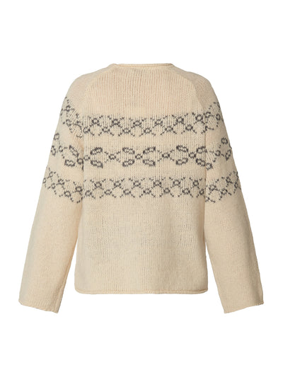 Pullover Nordisk Strik - Turtledove