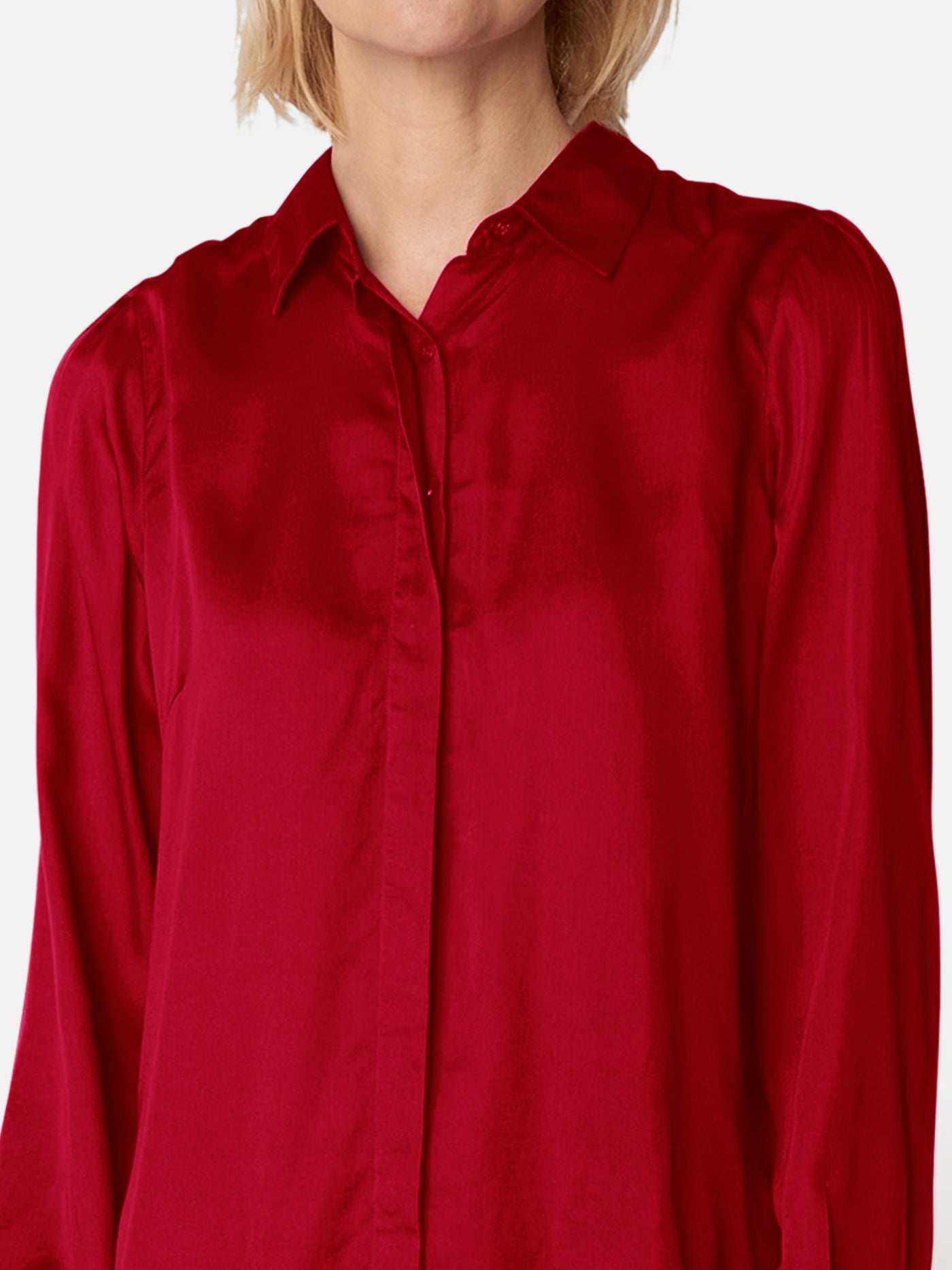 Skjorte - Berry Red