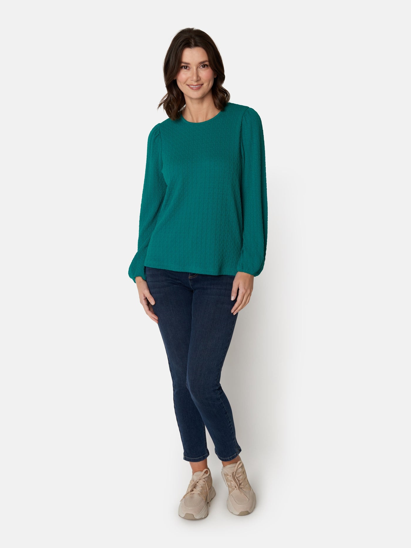 T-shirt Langærmet - Sailing Green
