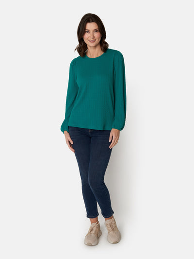 T-shirt Langærmet - Sailing Green