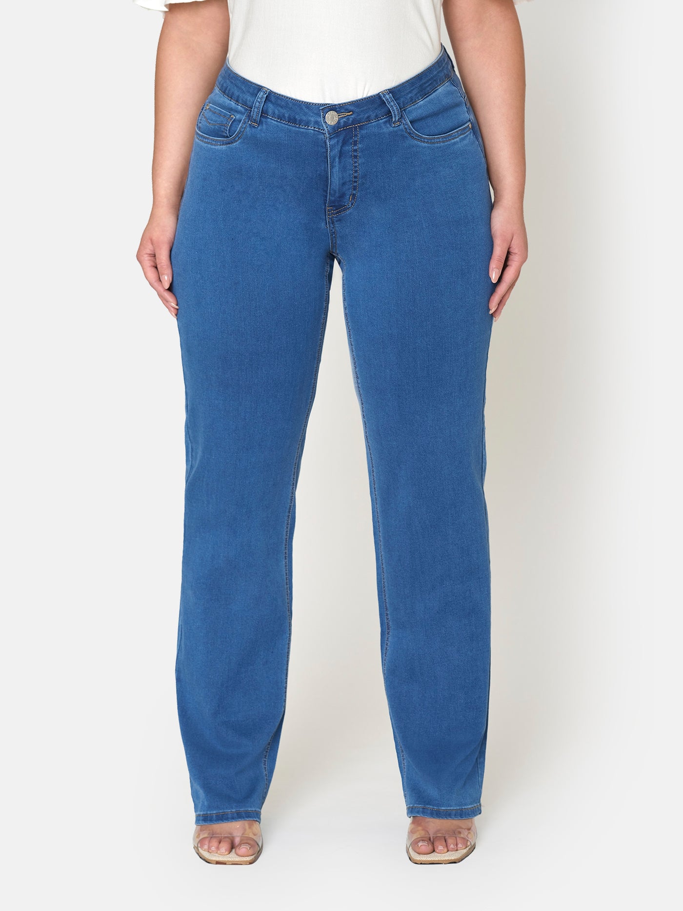 Jeans Selma Lige Ben - Medium Blue Denim