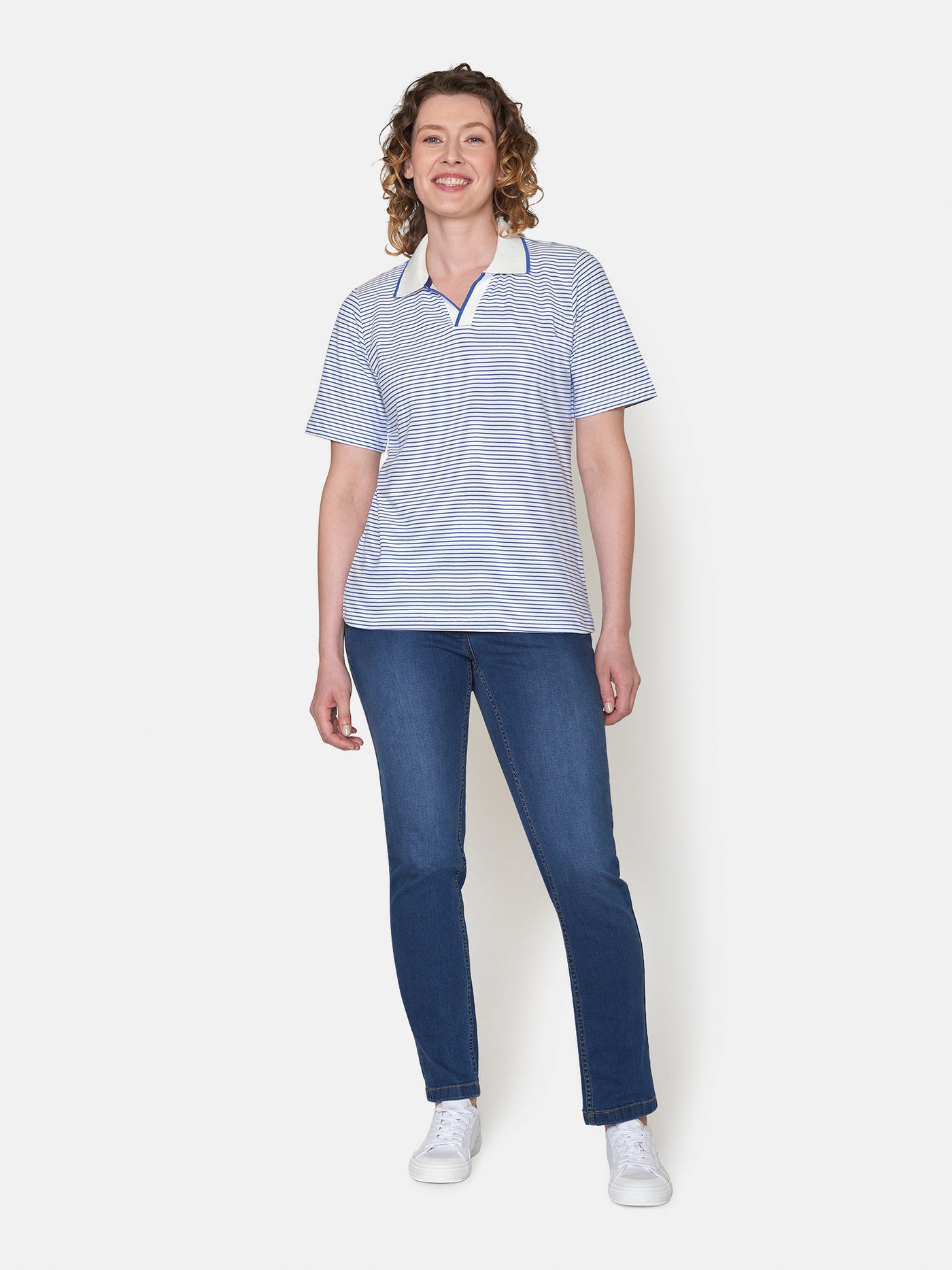 Polo T-shirt - Blå