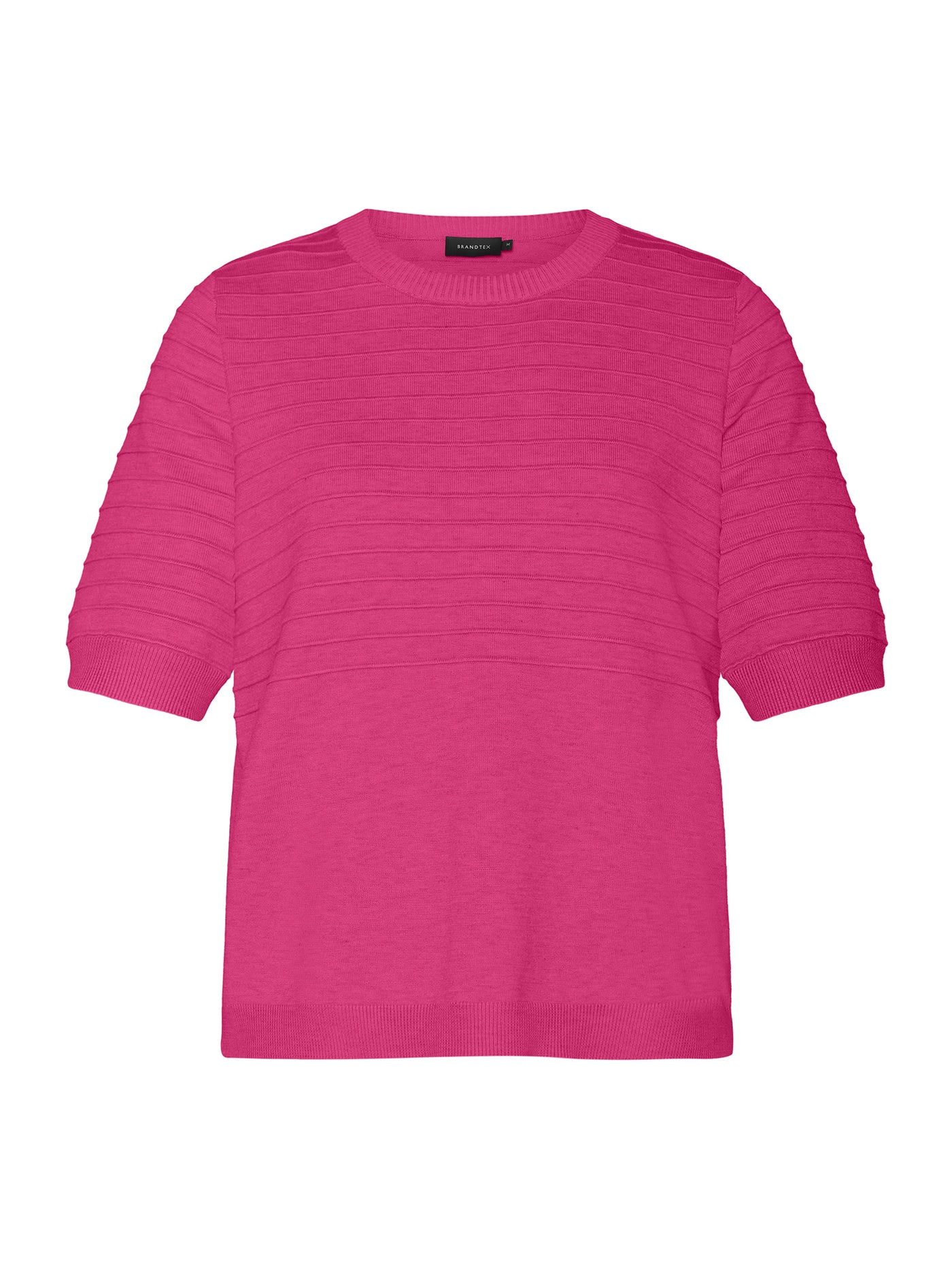Kortærmet Strik Pullover - Pink
