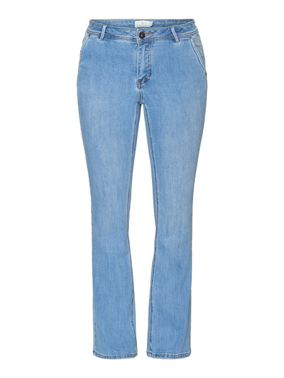 Jeans Maggie med Svaj - Lys blå