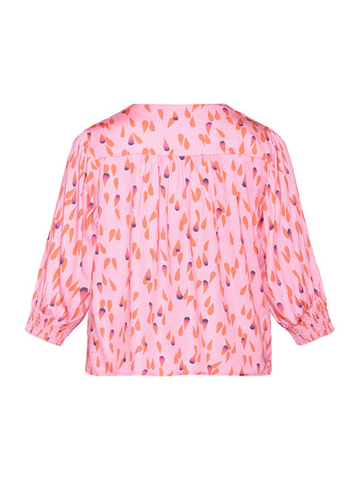 Skjorte - 3/4 - Pink