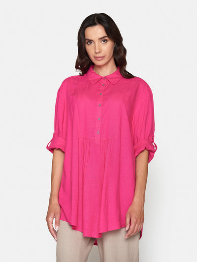 Skjorte Tunika - Pink