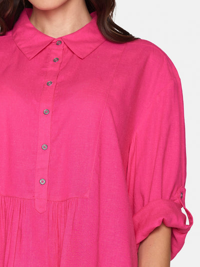 Skjorte Tunika - Pink