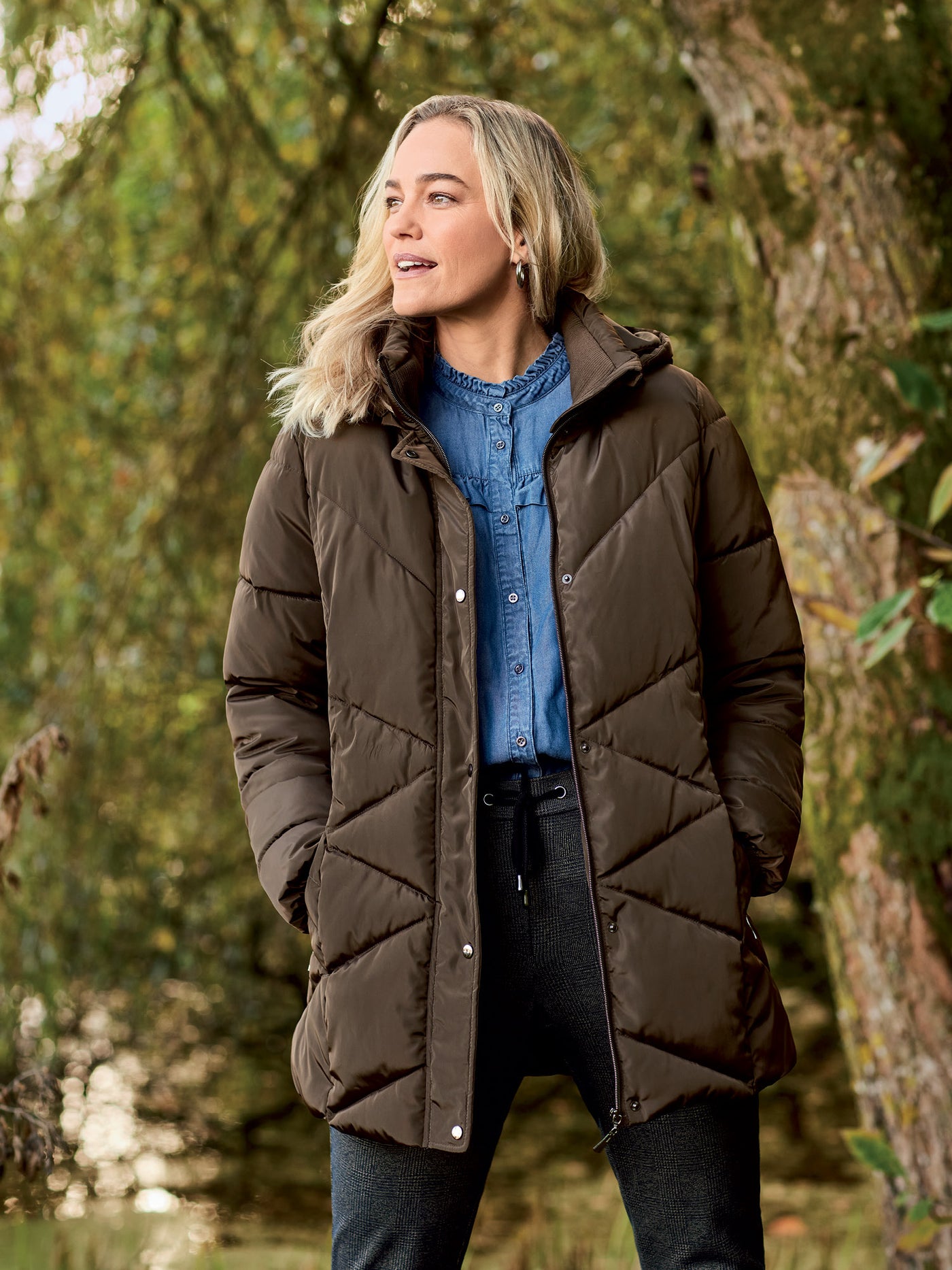 Jakke - Chocolate Brown