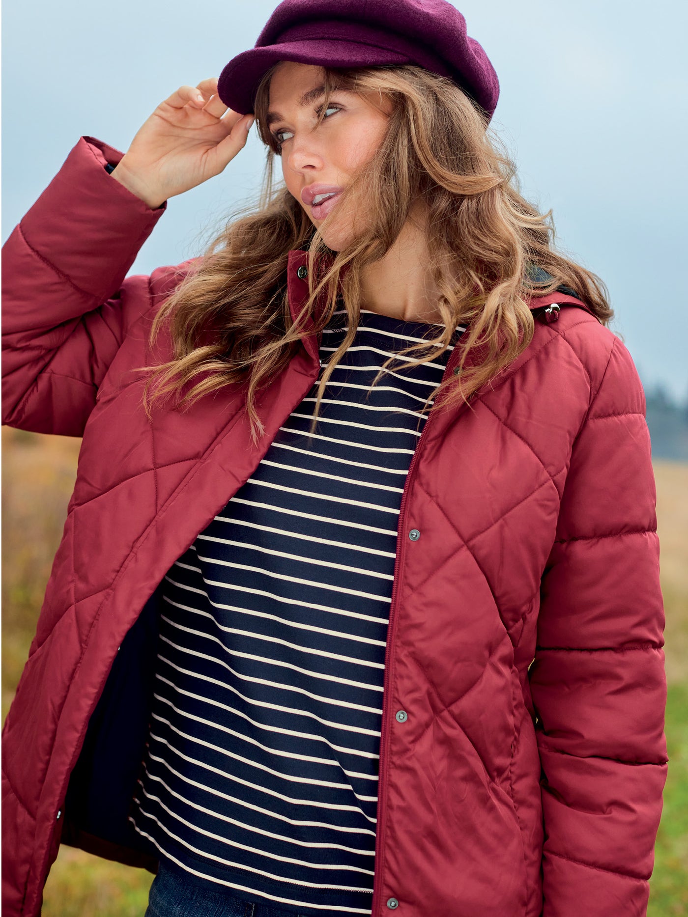 Jakke - Winter Red