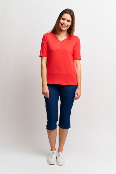 T-shirt - Poppy Red