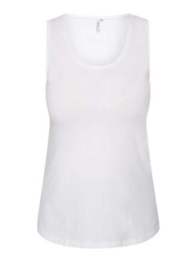 Basis A-formet Top - White