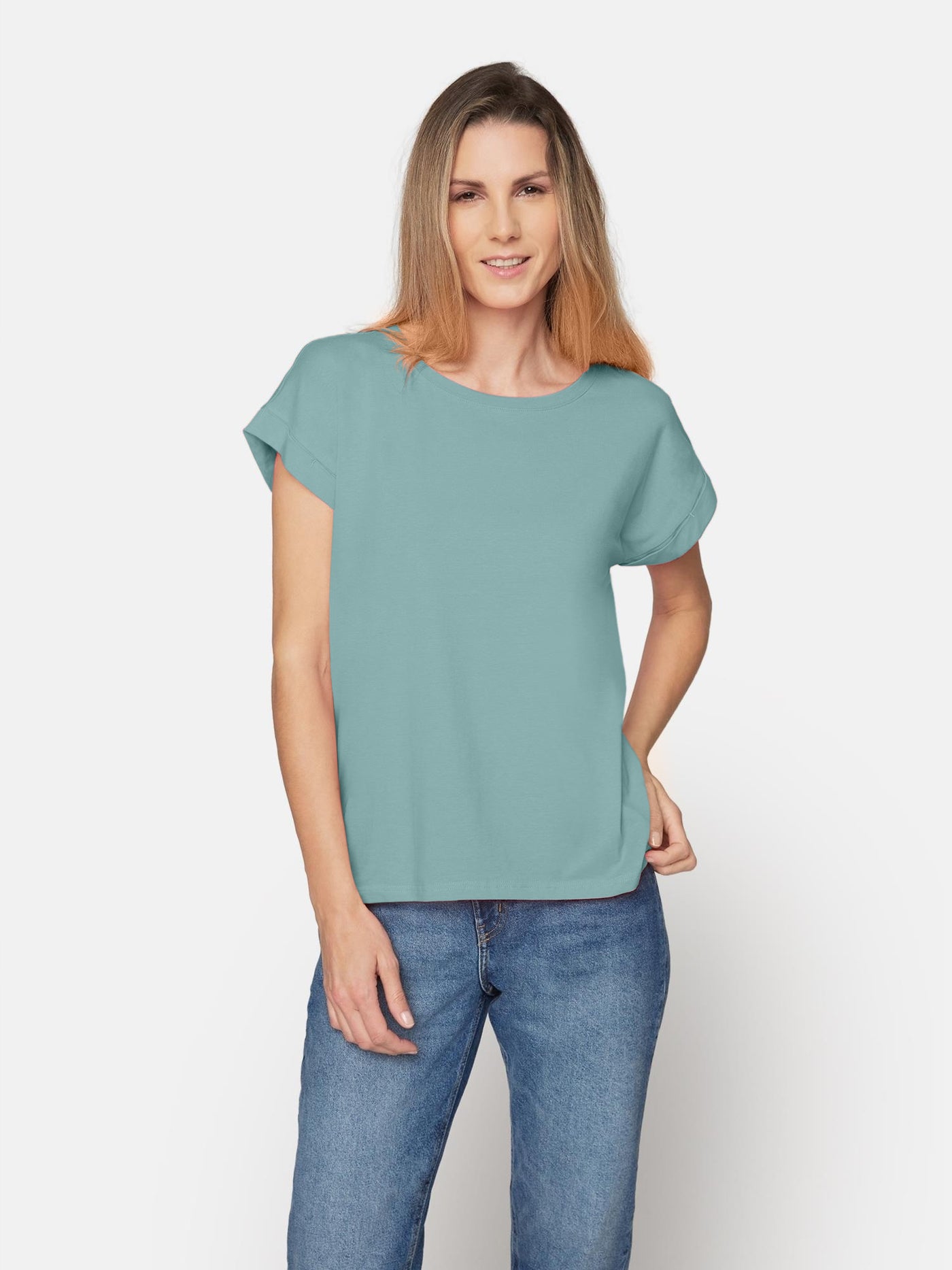 T-shirt med korte ærmer - Sea Green