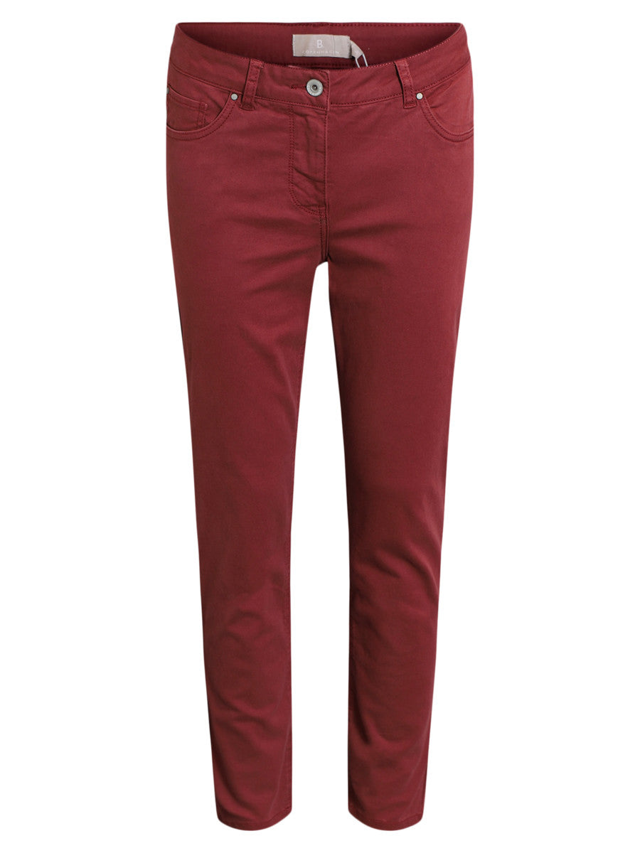 Jeans 7/8 - Oxblood Red