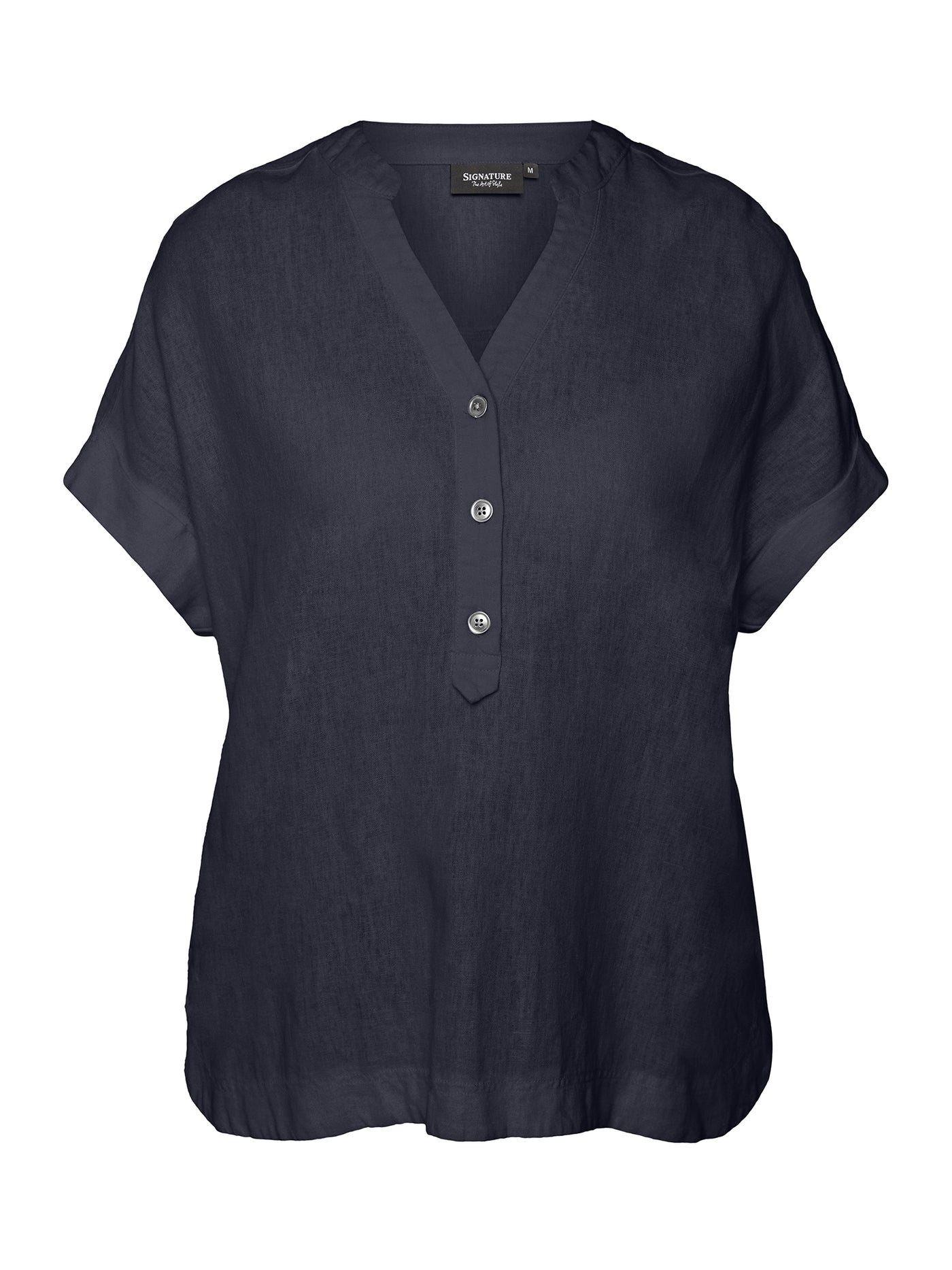 Bluse i hør - Night Sky