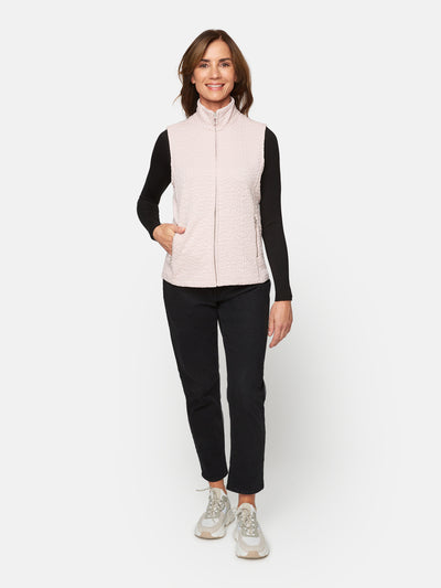 Vest - Chalk Pink