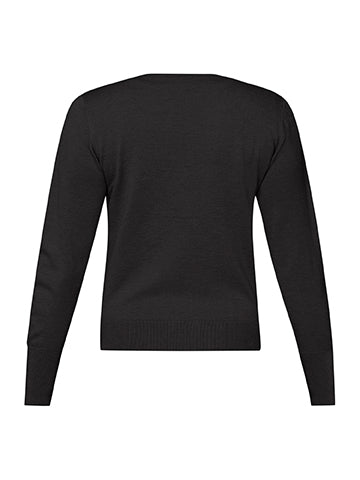Cardigan V-hals - Black