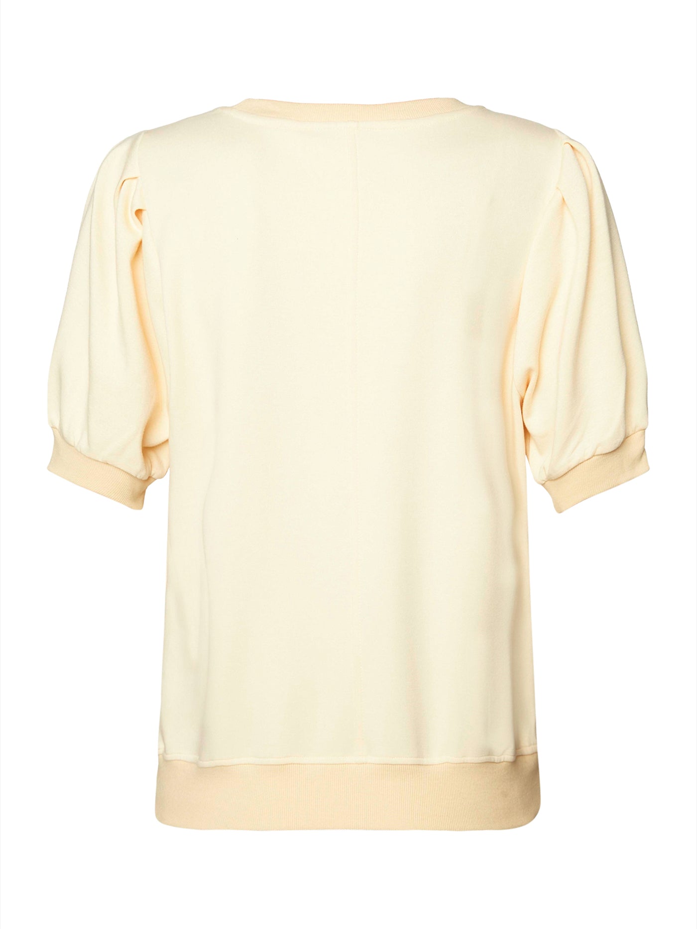 Sweatshirt Kortærmet - Banana Crepe