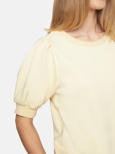 Sweatshirt Kortærmet - Banana Crepe