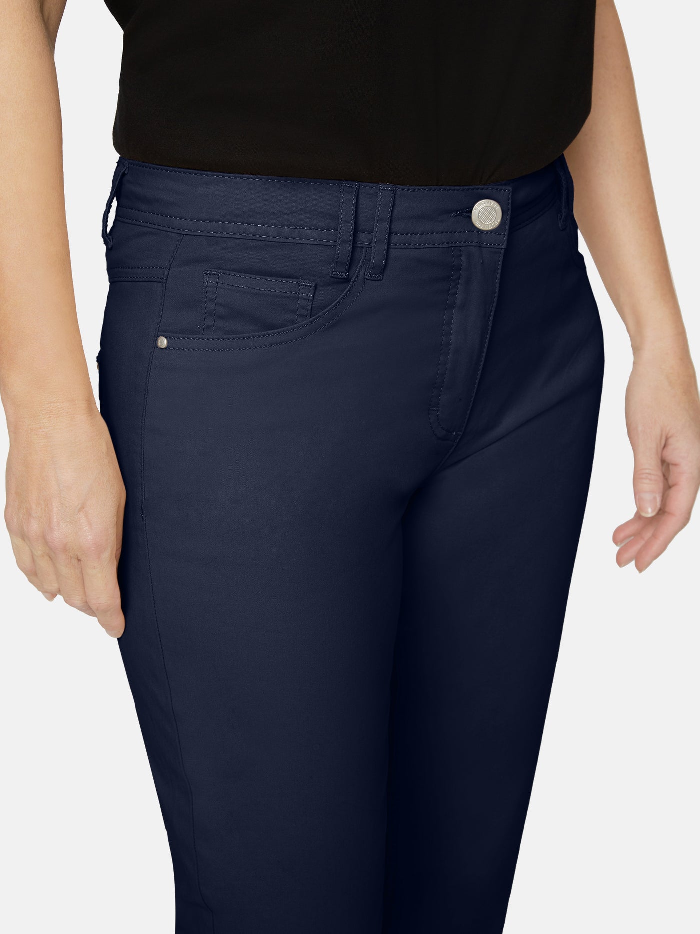 Bukser Madelaine Straight Leg - Navy