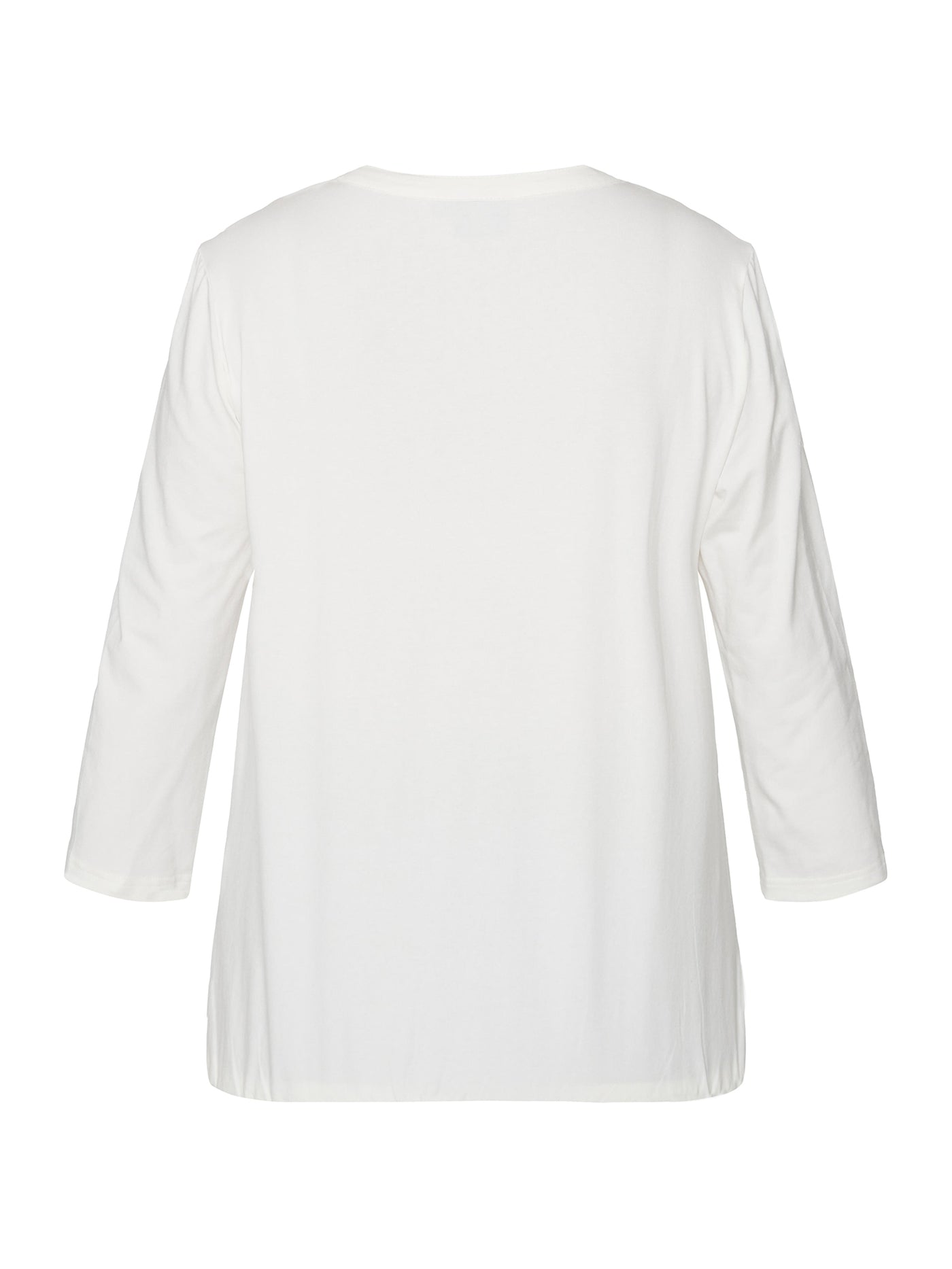 3/4 ærmet T-shirt - Off White