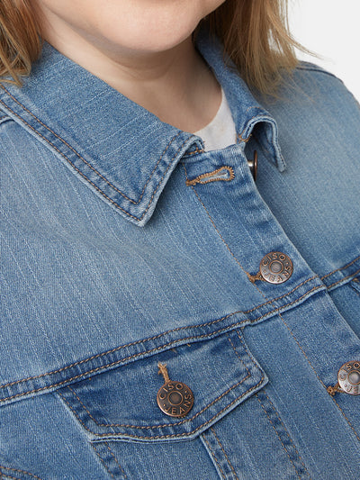 Jakke Denim - Light Blue Denim