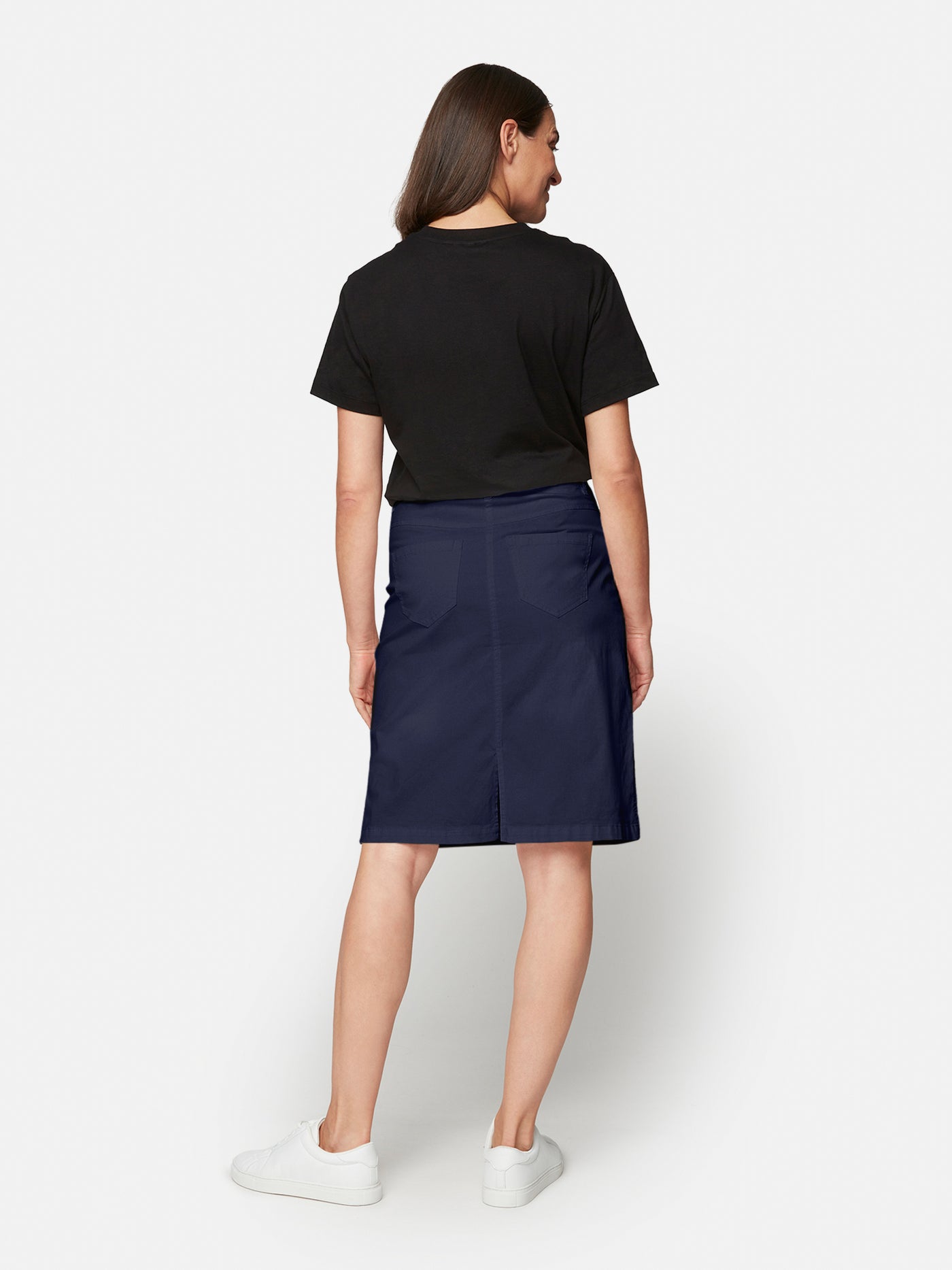 Nederdel - Navy Blue