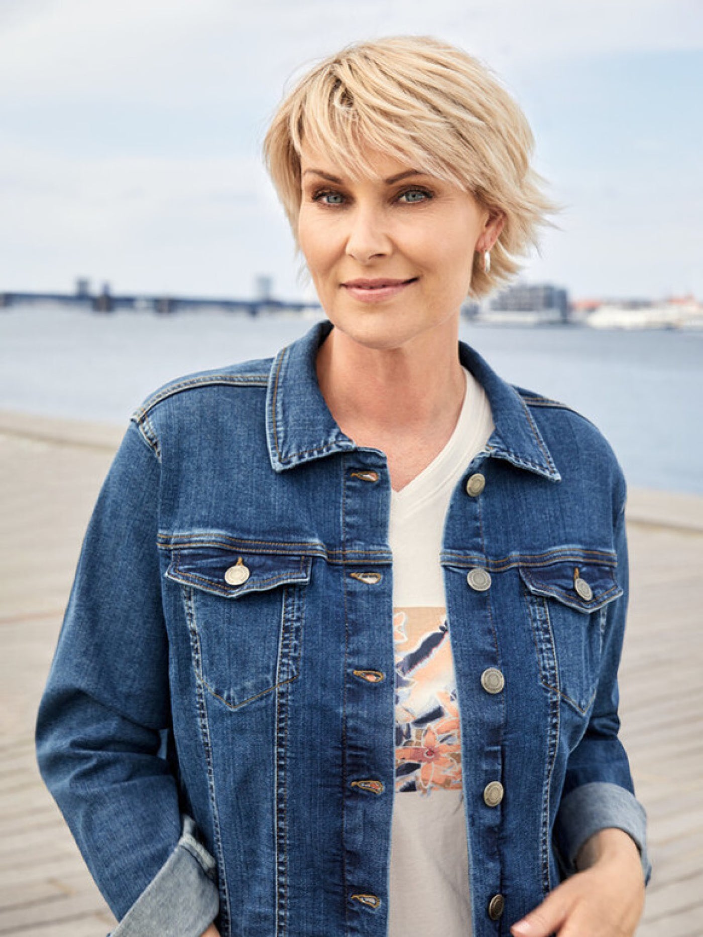 Jakke - Blue denim